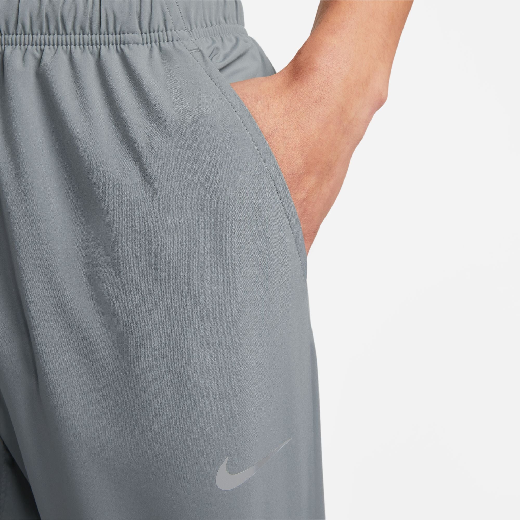 Nike Mens Dri-FIT Tapered Versatile Pants | Smoke Grey/Reflective Silver - Image 5