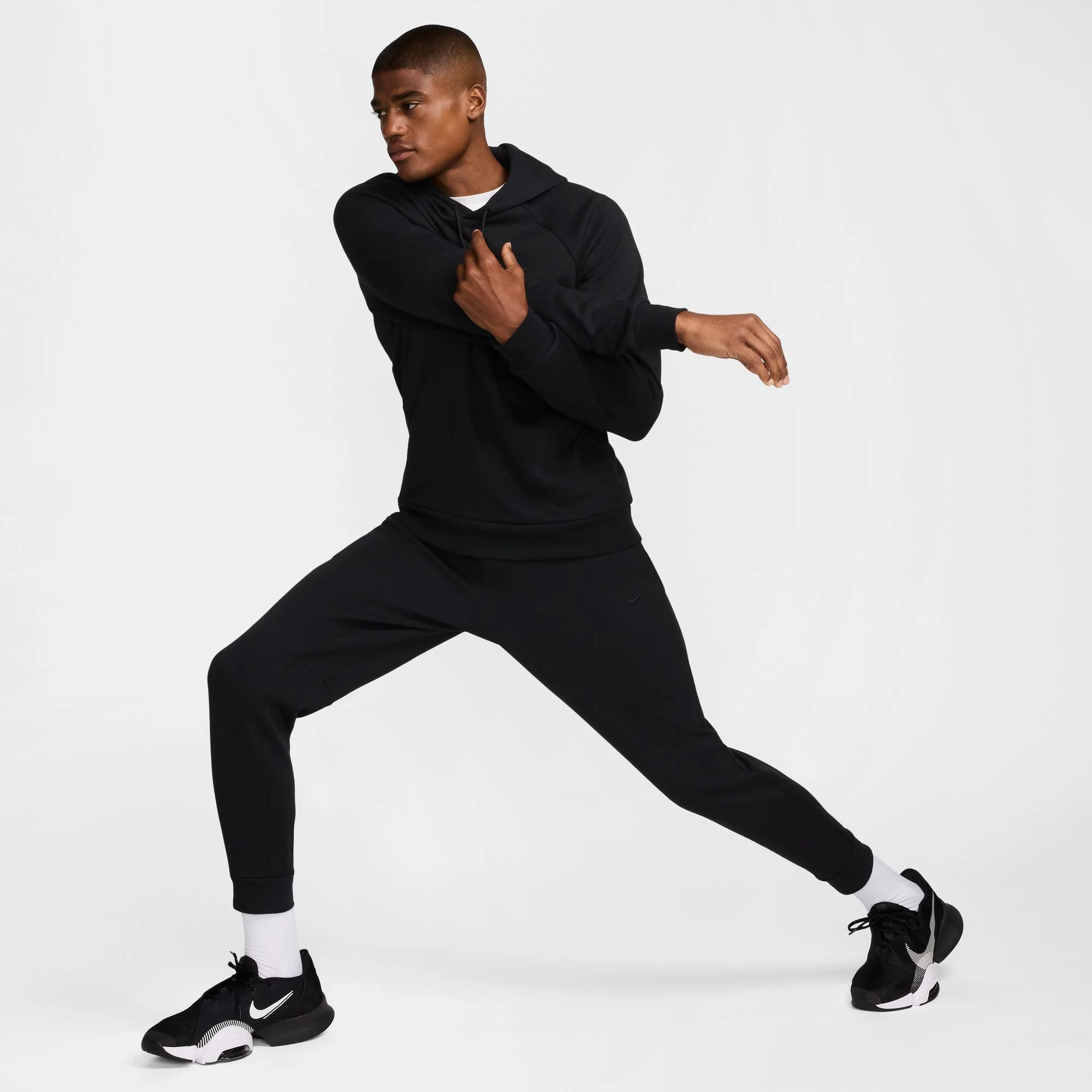 Nike Mens Dri-FIT UV Primary Jogger | Black/Black - Image 9