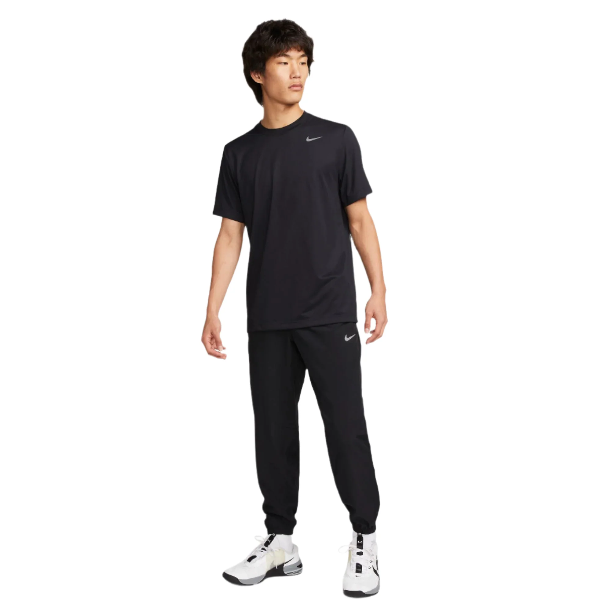 Nike Mens Form Dri-FIT Tapered Versatile Pants | Black - Image 6