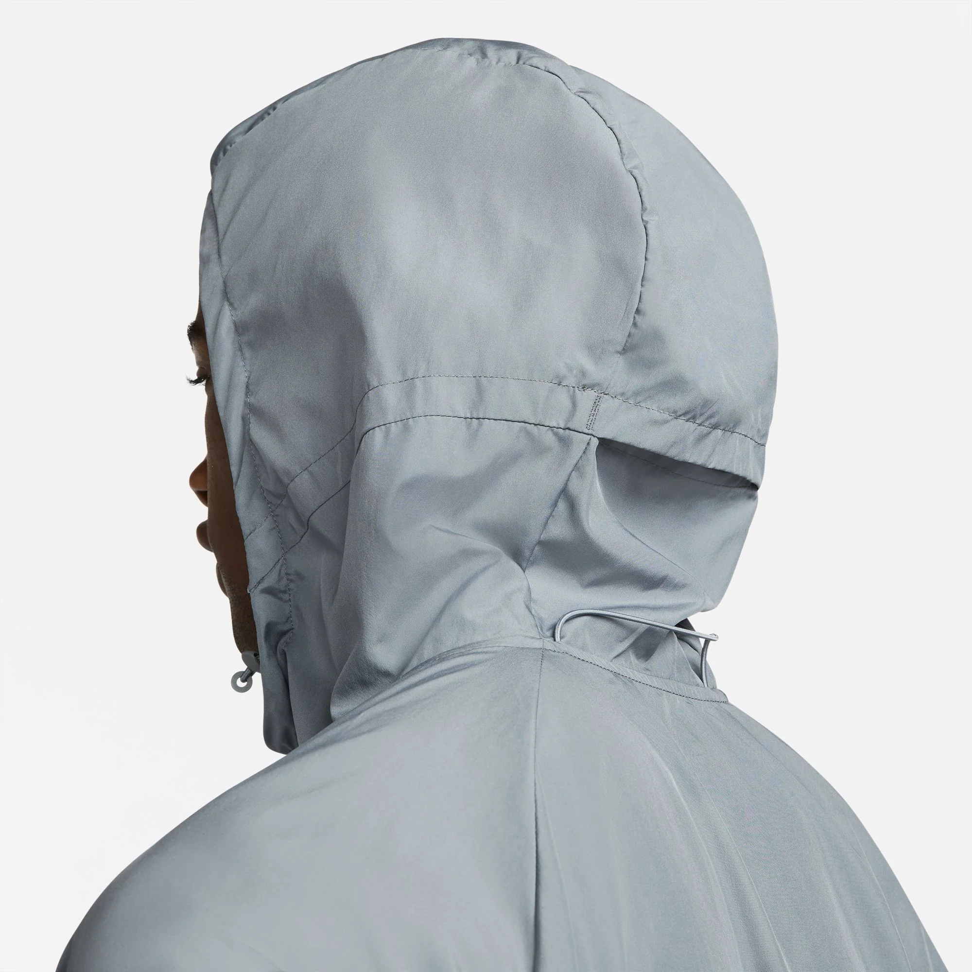 NIKE MENS MILER RUNNING JACKET | SMOKE GREY - Image 5
