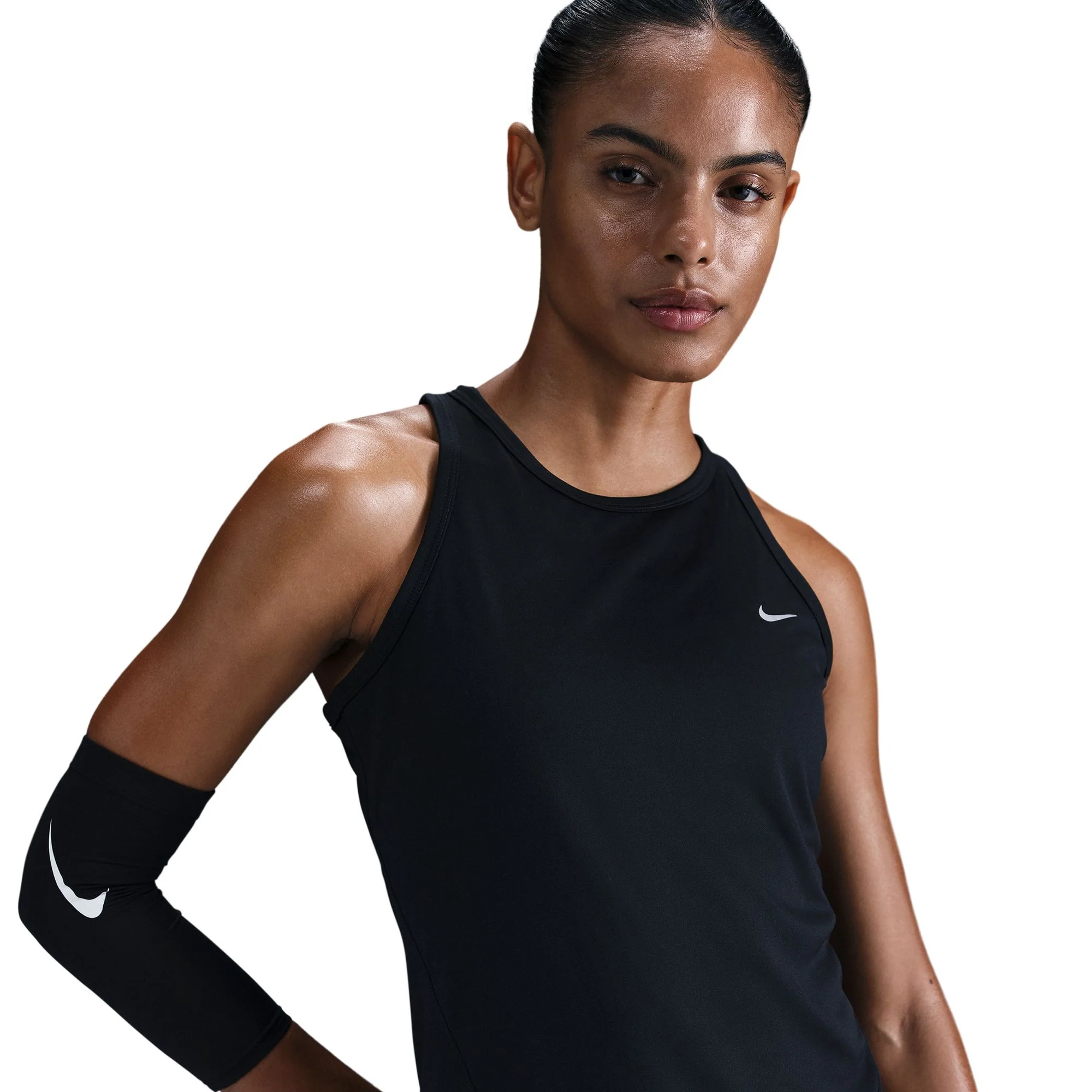 Nike Tempo Dri-FIT Running Tank | Black - Image 4