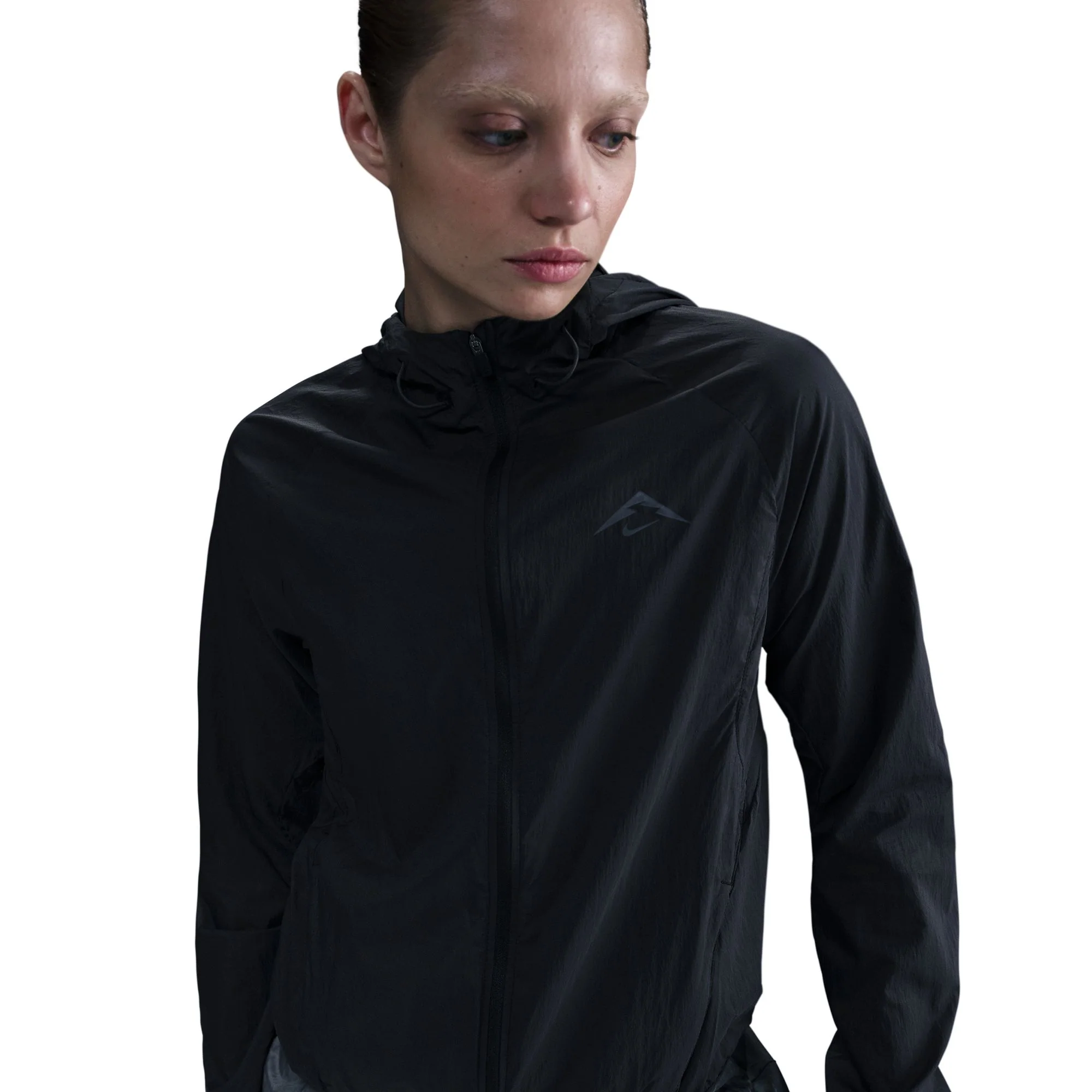 Nike Trail Repel Running Jacket | Black - Image 3