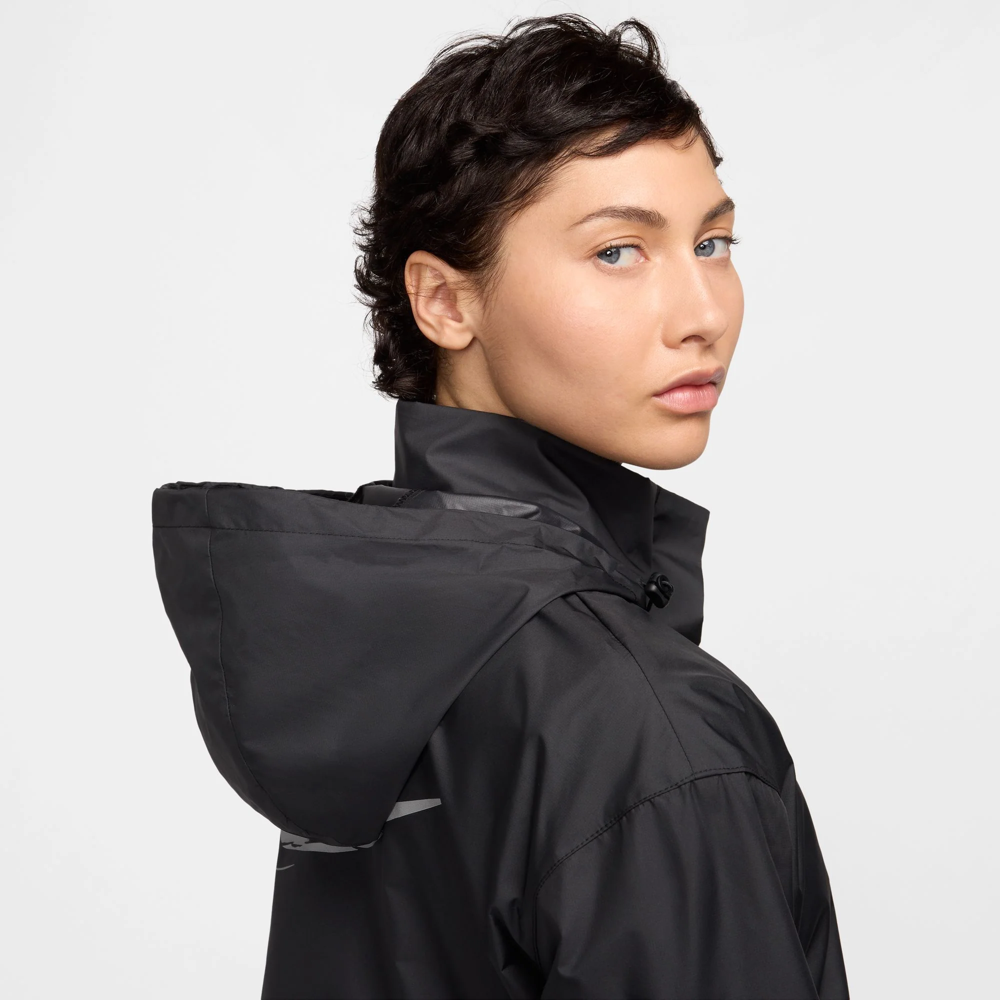 Nike Womens Fast Swoosh Repel Running Jacket | Black - Image 8