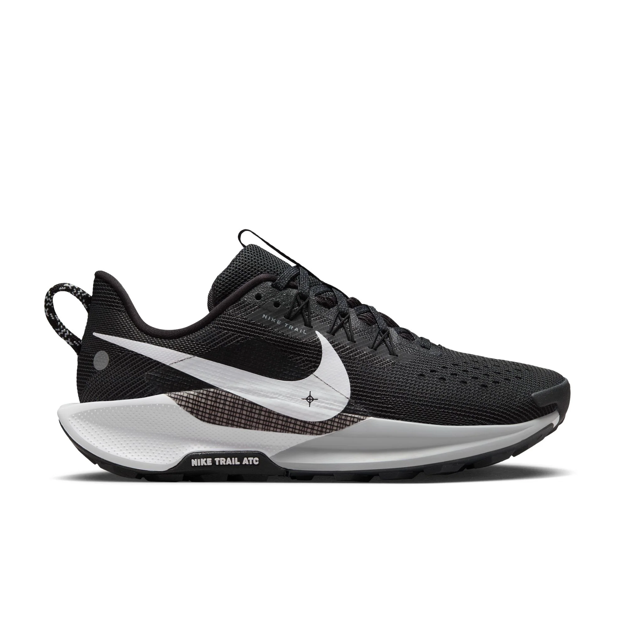 Nike Womens Reactx Pegasus Trail 5 | Black/White - Image 3