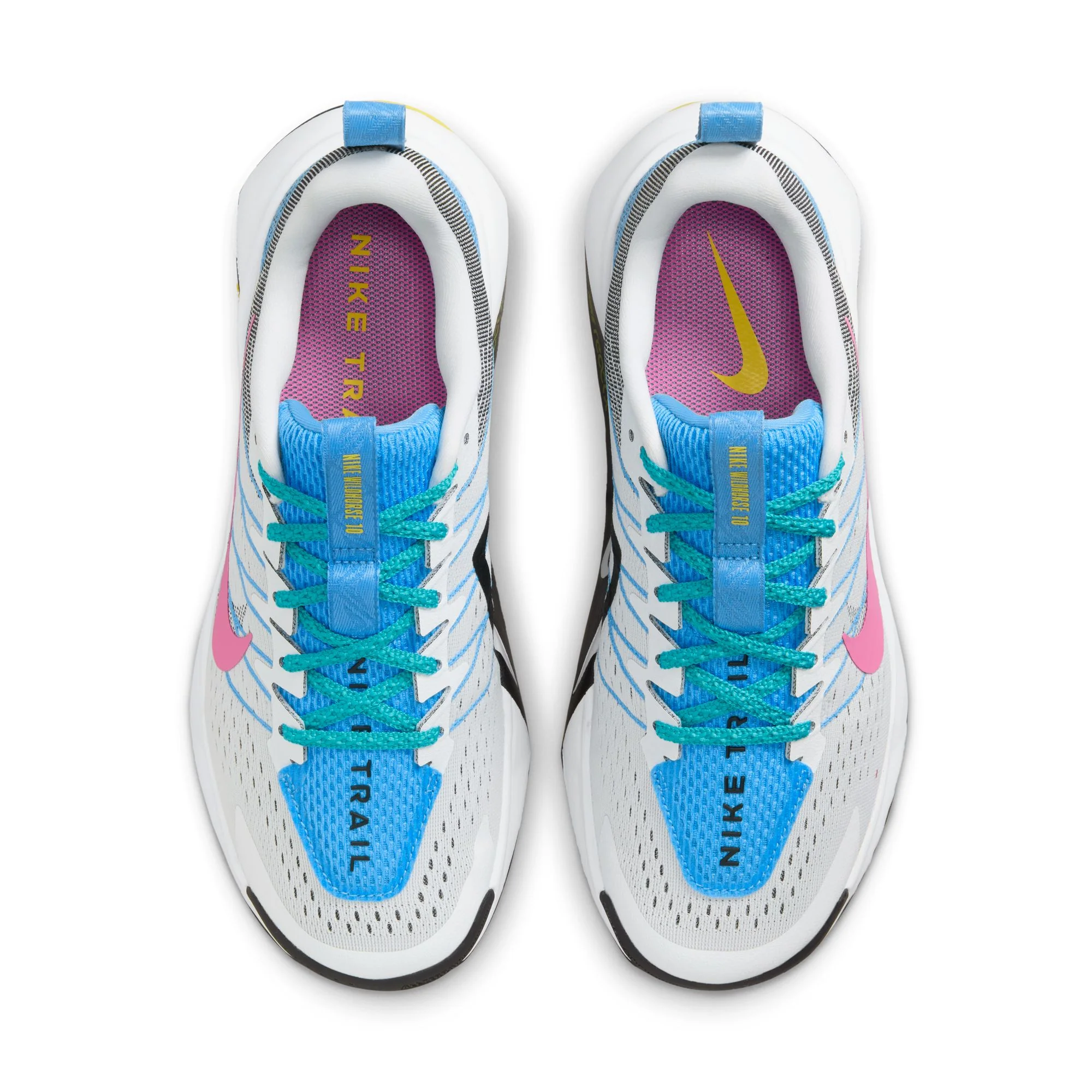 Nike Womens Wildhorse 10 | White / Playful Pink / University - Image 8