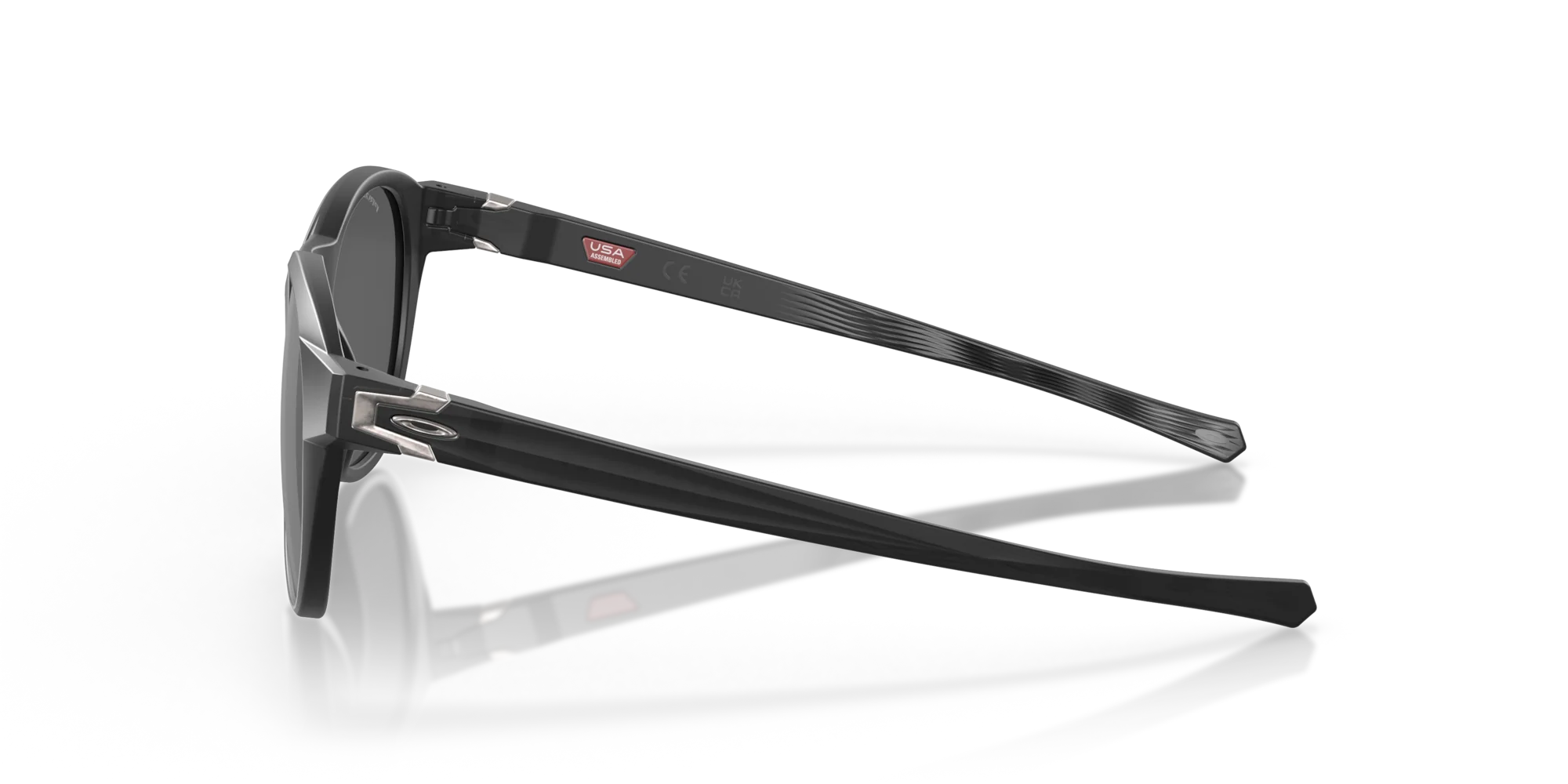 Oakley Reedmace Sunglasses | Matte Black Ink/Prizm Black - Image 4