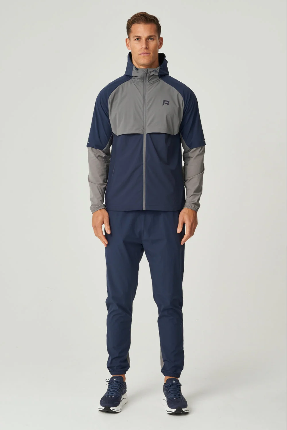Reprimo Vortex Windbreaker | Navy/Charcoal - Image 4