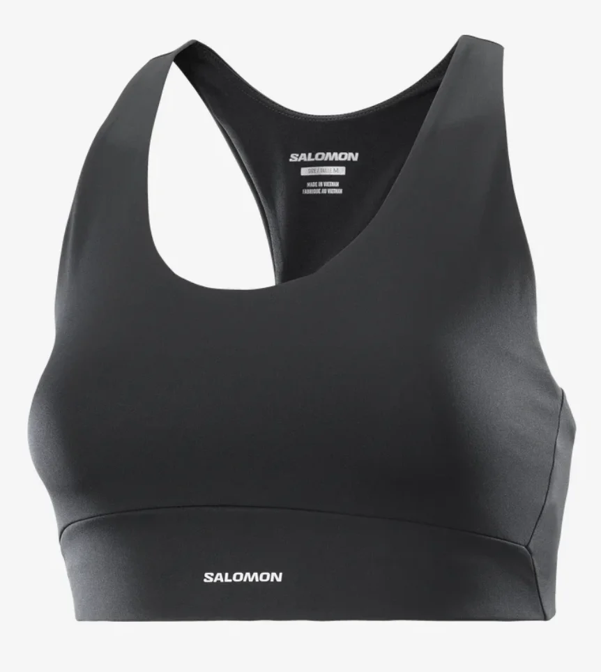 Salomon Core Bra | Deep Black - Image 3