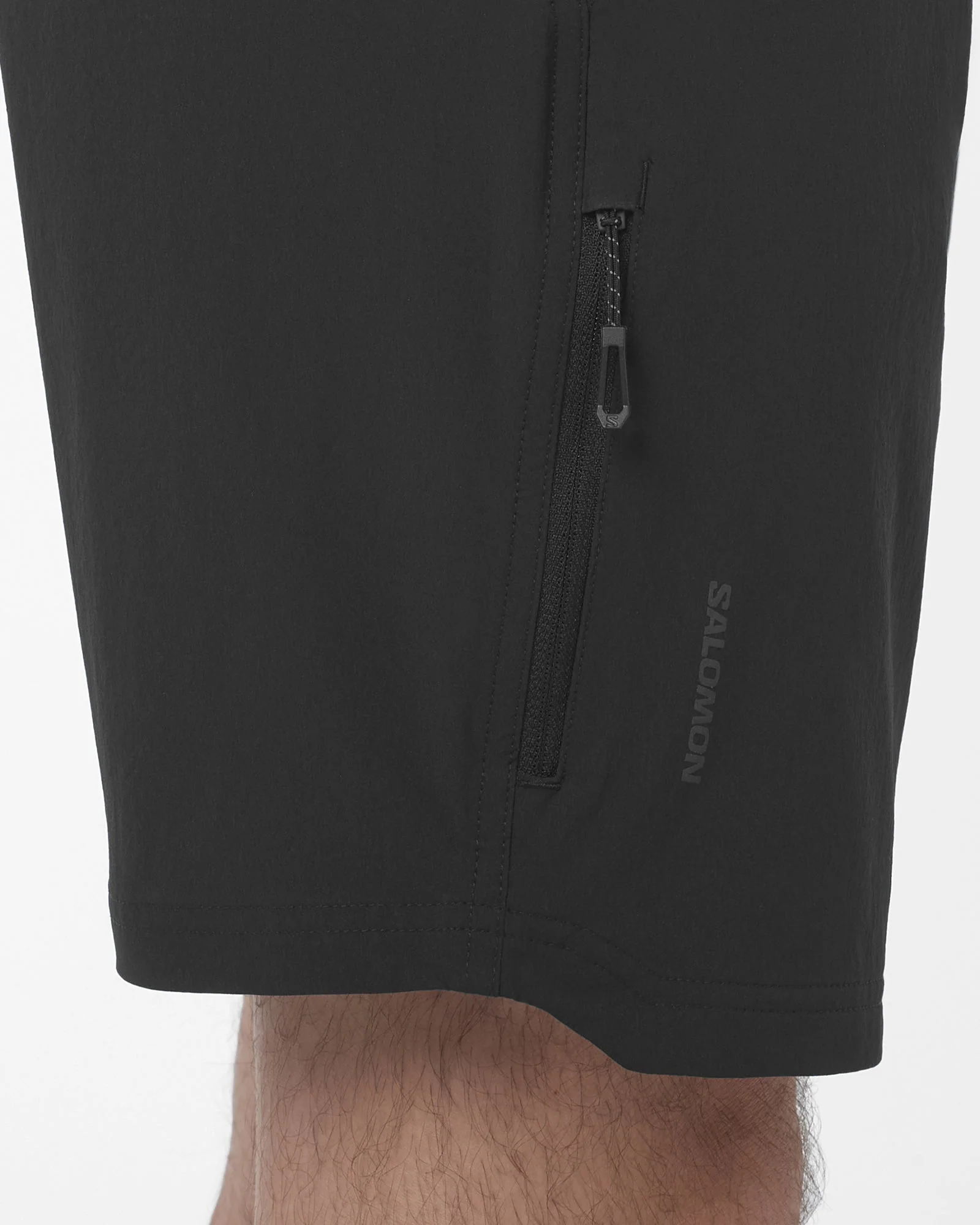 Salomon Mens Wayfarer 2.0 Shorts | Deep Black - Image 3
