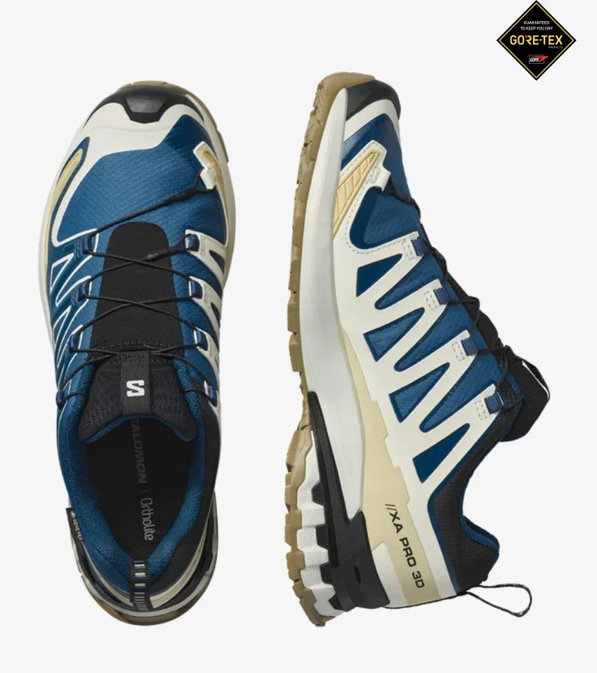 Salomon XA Pro 3D V9 Goretex | Dark Blue/Icicle - Image 5