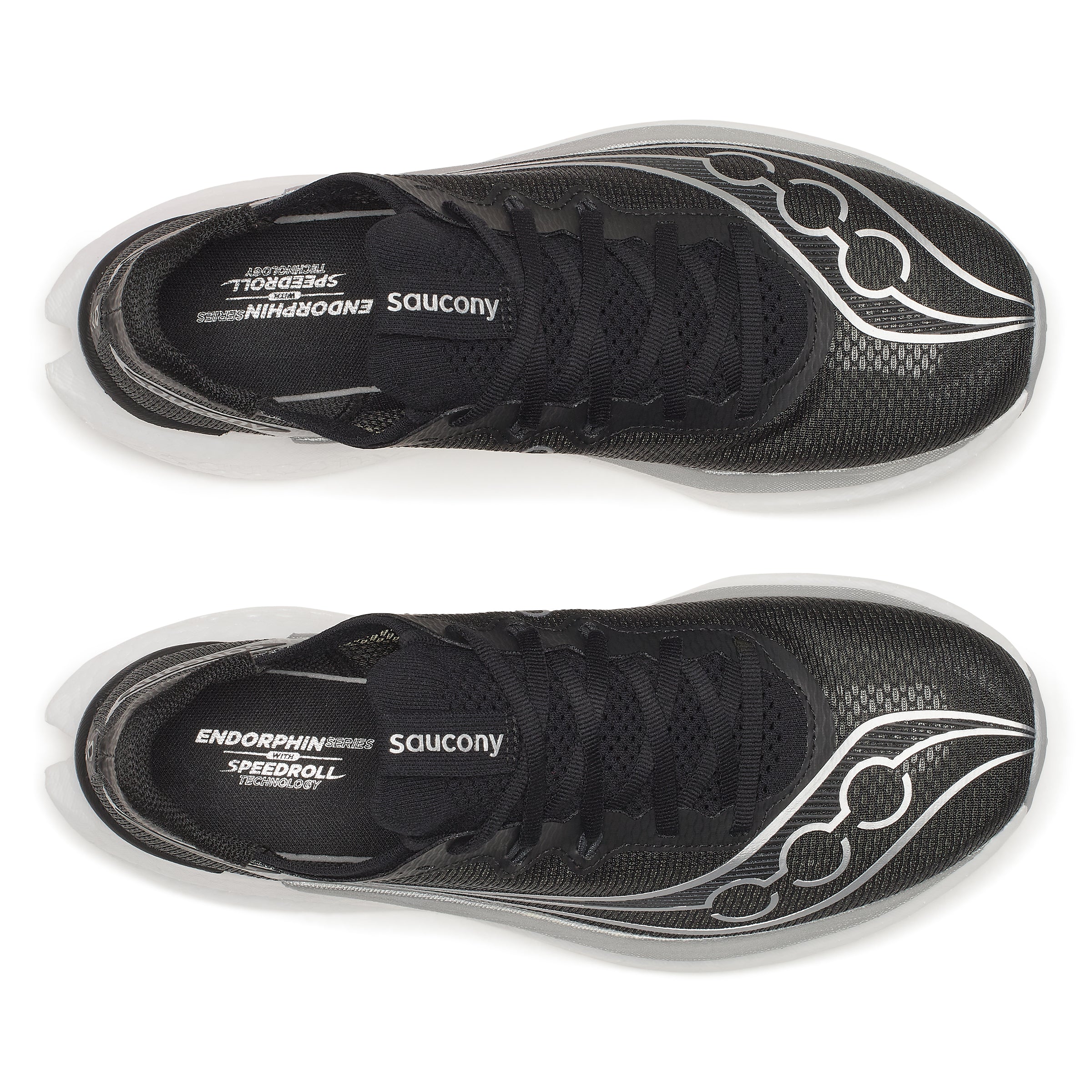 Saucony Mens Endorphin Pro 5 | Black/Silver - Image 5