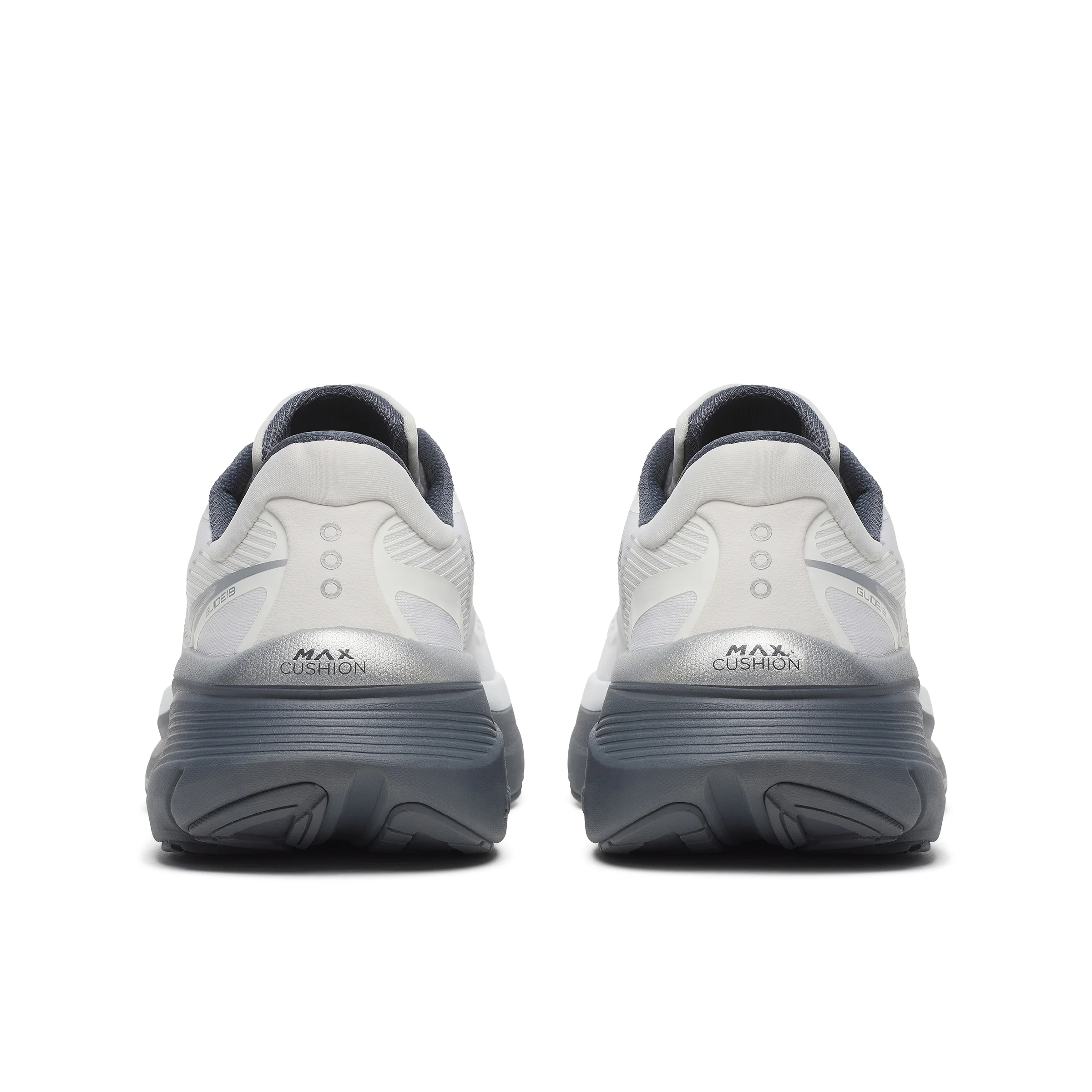 Saucony Mens Guide 19 | White/Shadow - Image 4