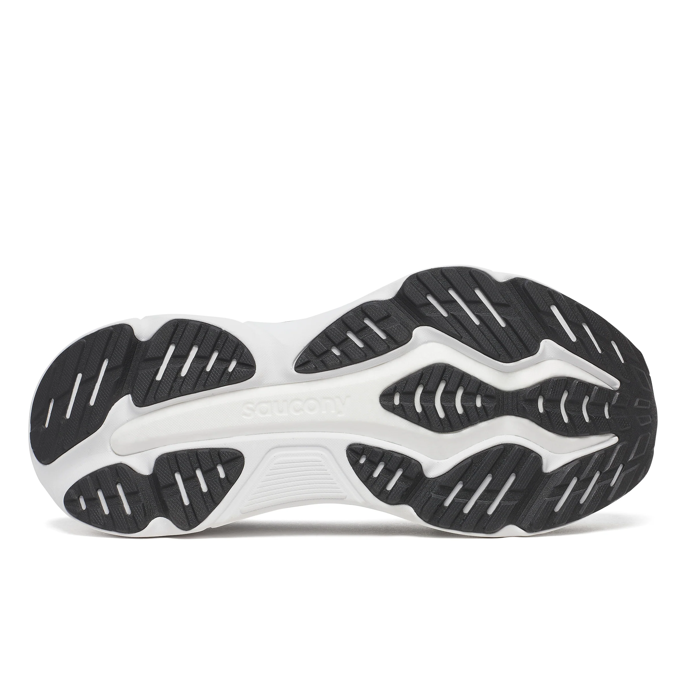 Saucony Mens Hurricane 25 | Black/White - Image 4