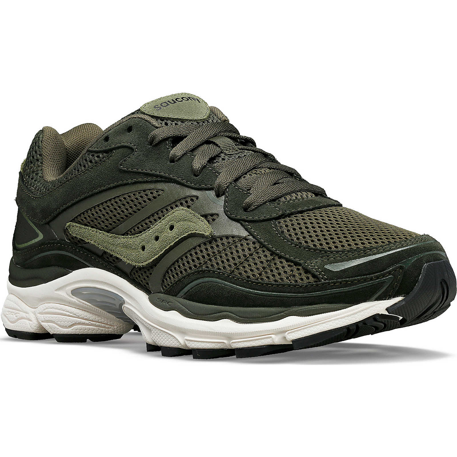 Saucony Mens ProGrid Omni 9 Premium | Green - Image 3