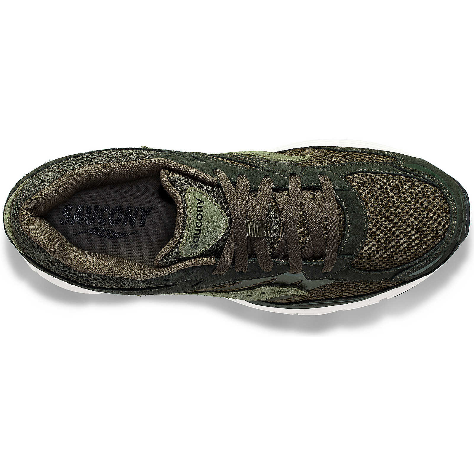 Saucony Mens ProGrid Omni 9 Premium | Green - Image 5