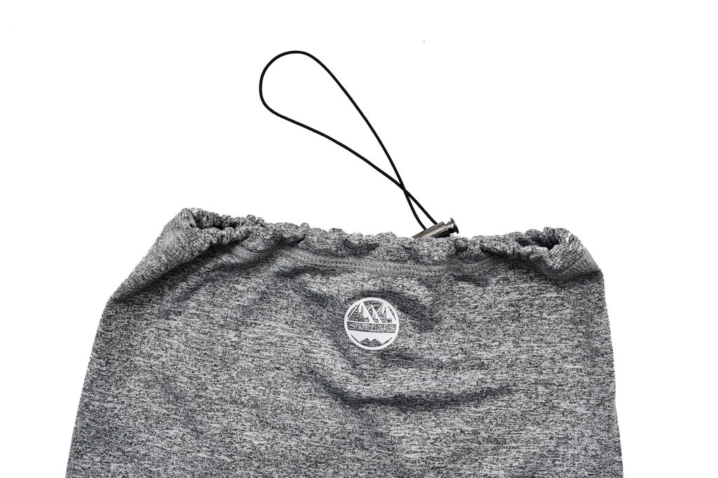SIX PEAKS WINTER NECK WARMER | LIGHT GREY - Image 3