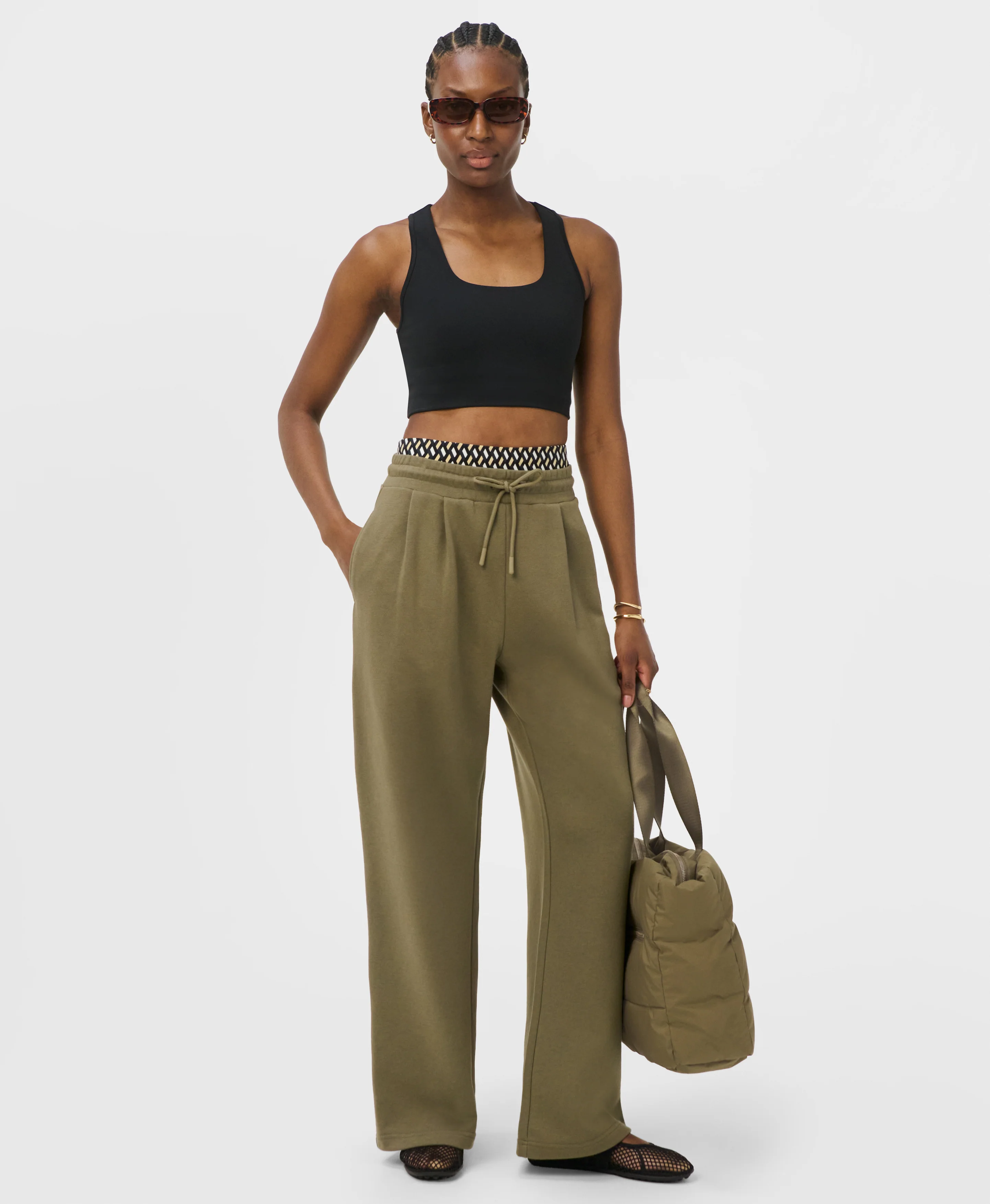Sweaty Betty All Day Wrap Longline Bra | Black - Image 5