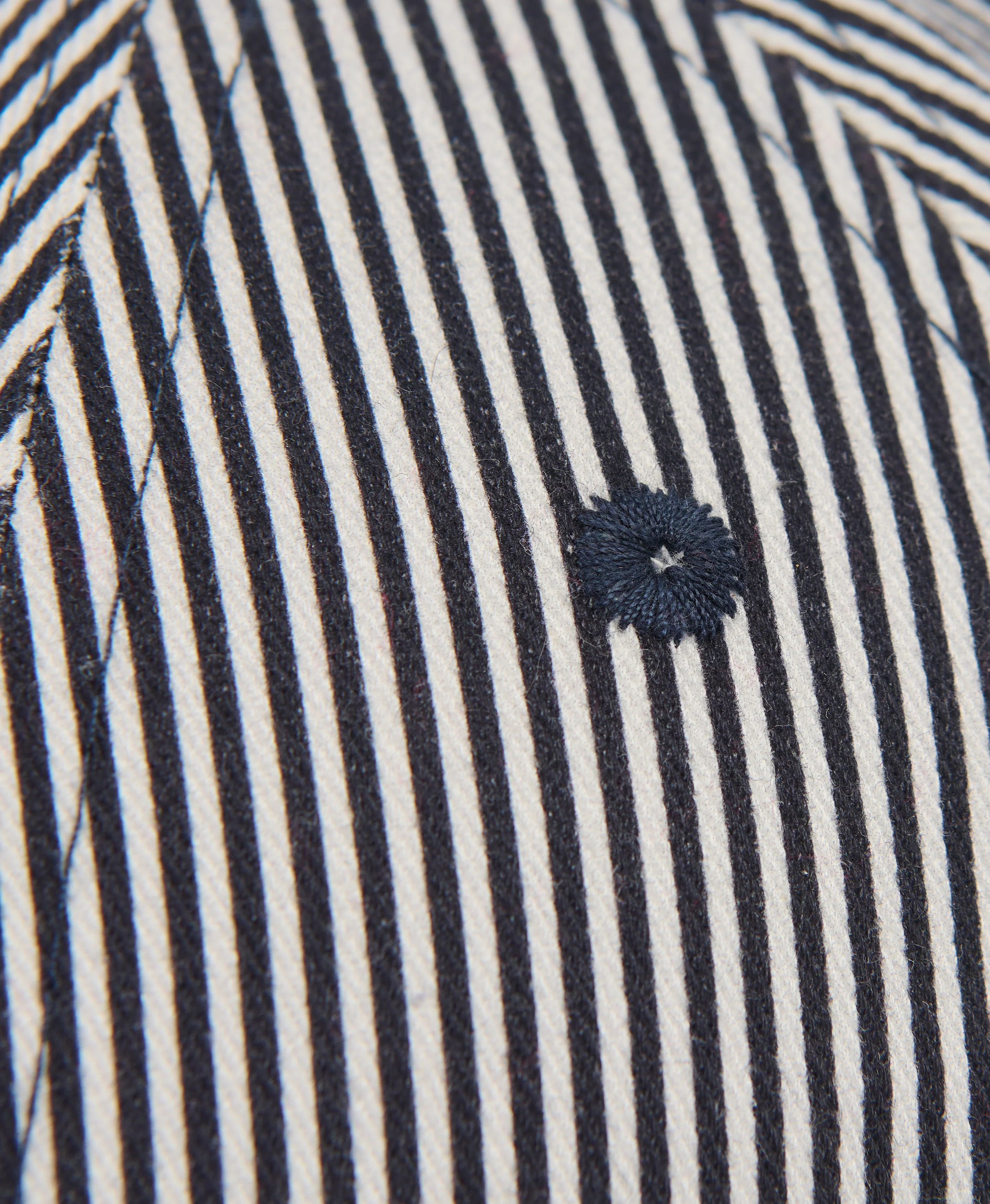 Sweaty Betty Azure Lifestyle Cap | Navy/ Blue Pinstripe - Image 5