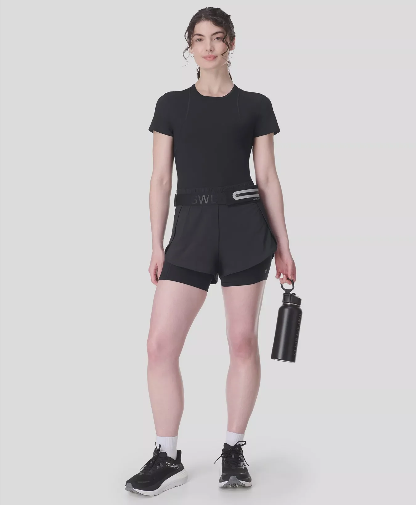 Sweaty Betty Get Set 2-in-1 Multi-Train Shorts | Black - Image 4