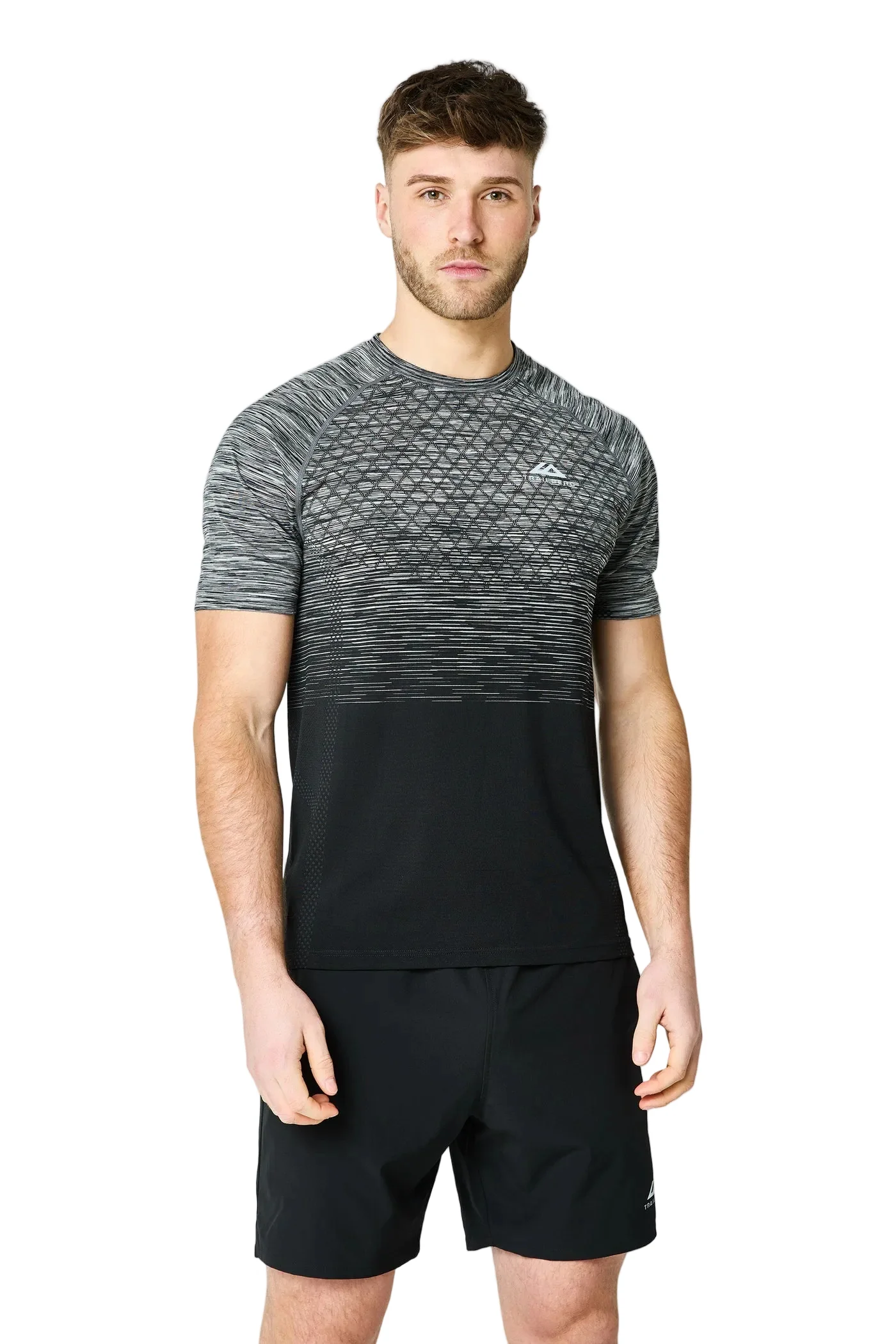 Trailberg Stride Seamless Tee | Moon Grey