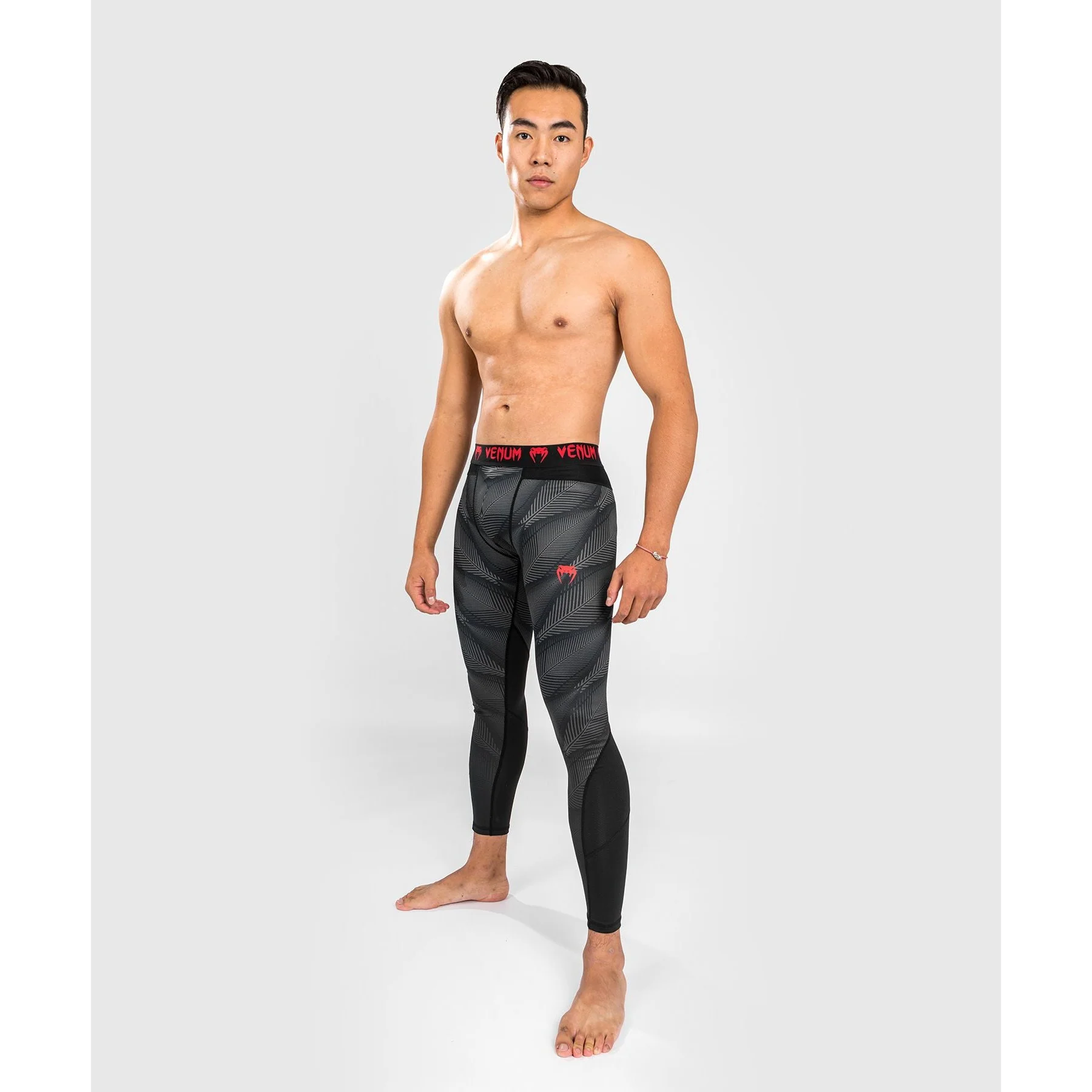 Venum Phantom Spats | Black/Red - Image 6